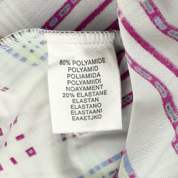 Burberry Purple Multi Wrap Skirt Swimsuit Coverup - Picture 8 of 9